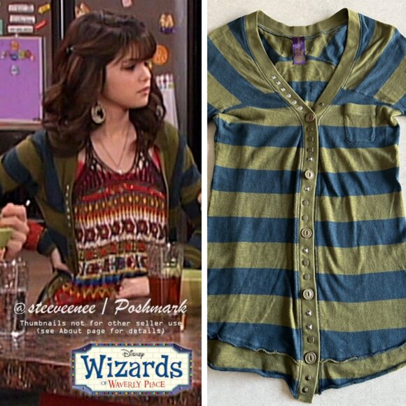 Free People Rockin' Rugby Cardigan ASO Alex Russo / ALT Penny Hofstadter - Picture 1 of 7